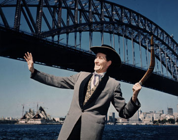 Clive's favourite Australian publicity photo